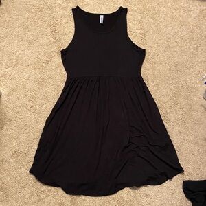 Elegant Black Midi Dress